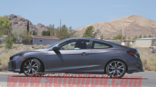 The Civic Sport wheels, which will apparently be shared with the Si if this Civic Si prototype is anything to go by.